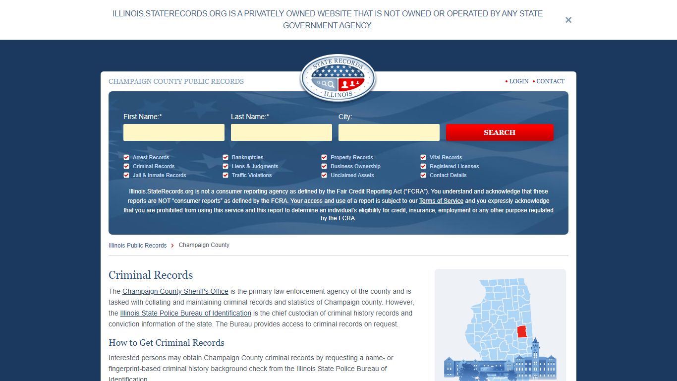 CHAMPAIGN COUNTY PUBLIC RECORDS - StateRecords.org